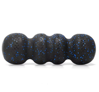 Rouleau en mousse EPP à 4 billes connectées pour la récupération musculaire du dos et le massage fitness, 45 cm, unisexe