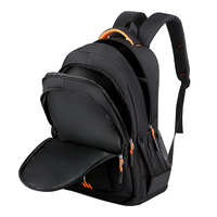 Sac à dos pour ordinateur portable anti-rayures et respirant, grande capacité, conception ergonomique, idéal pour les voyages et le campus