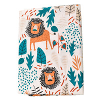 Nouvelle couverture en peluche pour bébé à double couche avec motif de dessin animé, couverture quatre saisons