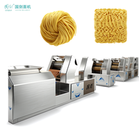 Ligne de production de nouilles instantanées frites / Machine de fabrication de nouilles instantanées chinoises - Idées d'affaires rentables
