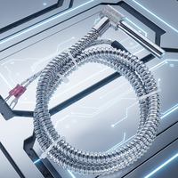 Élément chauffant électrique sur mesure en acier inoxydable pour cartouche, moteur PLC, pour la transformation alimentaire, diamètre et densité de puissance personnalisés