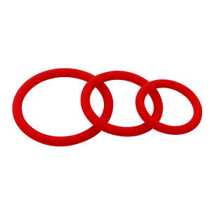 3 adet silikon Penis esaret halka gecikme boşalma halka seks oyuncak horoz halka erkekler için - Product Image 4