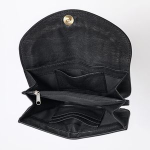 กระเป๋าคลัทช์สุดหรูของผู้หญิงทำมือสไตล์ตะวันตกหนังวัวไฮด์เหล็กเครื่องมือตกแต่งด้วยโซ่แบบพกพา - Product Image 4