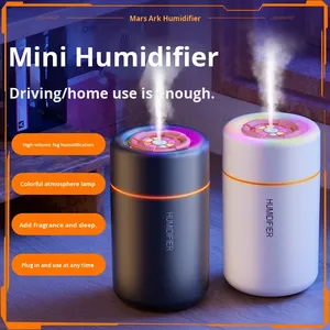 Wholesale USB <b>Mini</b> Plastic Cool-Mist <b>Humidifier</b> RGB LED Ambient Light 212ml Capacity 1 Year Warranty-Portable for Home/Office - Product Image 2