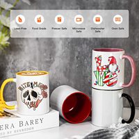 Mug en céramique vierge de haute qualité pour sublimation, design moderne, revêtement spécial, vente en gros pour fournitures scolaires, fournisseur de mugs à sublimation