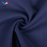 Vente en gros 240 gsm tissu à capuche CVC coton polyester tissu 76% coton 24% polyester tissu pour vêtements de sport
