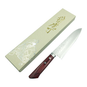 Juego de cocina de acero inoxidable, cuchillo de caza, Damasco, hecho en Japón - Product Image 1