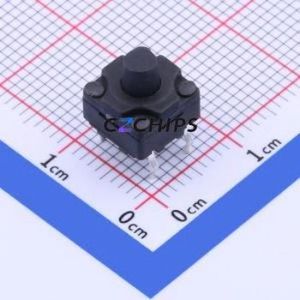 K2-1843DP-J4SW-02 Tactile Switch Through hole Component (THT) Switch 2.5N Through Hole 8mm 8mm - Product Image 1