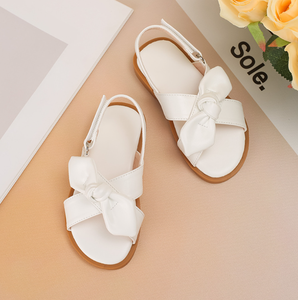 Sandales personnalisées neuves pour filles, sandales à nœuds croisés, 3-9 ans - Product Image 4