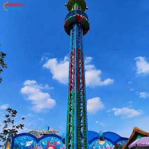 Torre <span class=keywords><strong>de</strong></span> Caída Libre Personalizada <span class=keywords><strong>de</strong></span> Fabricante Directo para Adultos y Niños, Atracción para Ferias - Product Image 4