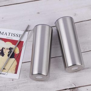 Couvercle classique en acier inoxydable pour gobelet isotherme sous vide, isolation thermique de 6 à 12 heures, compatible eau bouillante, pour usage au bureau et en extérieur - Product Image 1