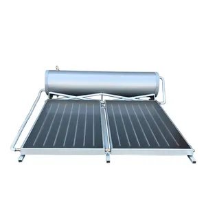 热卖低压太阳能即热热水器存储平板250L水箱太阳能热水器