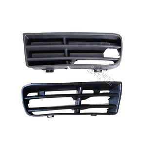 Volkswagen Golf Mk4 Fog Light Bezels 1J0853665B 1J0853666E <b>ABS</b> Plastic Front Bumper Lower Grille Cover 1998-2004 - Product Image 1