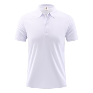 High Quality Eco-friendly Cotton Quick-Drying Lapel T-Shirt Customized LOGO Commercial Polo Shirt for Promotions