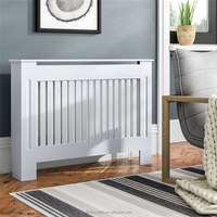 Couvercle de radiateur décoratif en bois peint MDF moderne pour la maison, le bureau, la salle à manger, l'école, le salon et l'hôpital.
