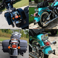 LOYO Clear & Smoke Led Brake Rear Light Parts avec clignotant DRL pour Harley Davidson Motorcycle Stop Tail Light