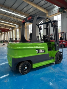 Risenmega 1T 1.5T chariot élévateur électrique gerbeurs batterie au plomb 3000M pour intérieur et extérieur 5% escalade pour Stock - Product Image 4