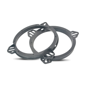 Anti-Vibration Pad <b>Speaker</b> Gasket Plastic Black For Car <b>Audio</b> Installation - Product Image 2