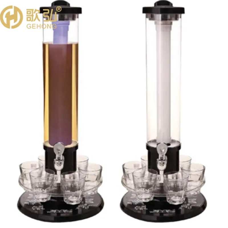 Hot Sale High Quality Beer Tower Beverage Juice Dispenser For Bar And Ktv With Led Light