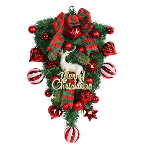 Ghirlanda Natalizia Artigianale JIN PENG a Forma di Renna Capovolta, Eco-Friendly, per Decorazioni Festive di Cortili e Porte - Product Image 5