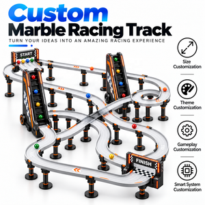 Pista de Canicas Profesional Personalizada para Pinball, Equipo de Transmisión en Vivo, Competición de Pinball, Pista de Carreras de Canicas - Product Image 1