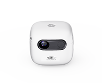 Nouveau Mini Projecteur Portable 2025 Intelligent Android Triple DLP avec Mise au Point Manuelle, Projecteur de Poche pour Films en Extérieur, Rechargeable via Port Type-C