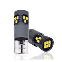 W5W T10 Ampoule LED 168 194 Erreur Canbus 18SMD 3030 Feux de signalisation de voiture 6000K Blanc 12V Décodage LED Clignotants