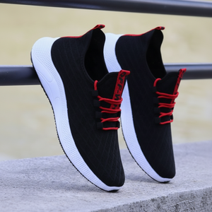 Sneakers da uomo primavera estate in Mesh traspirante nuove scarpe da corsa Casual per gli sport per il tempo libero - Product Image 1