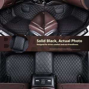 5D tapis de voiture personnalisés imperméable anti-dérapant en cuir automobile repose-pieds revêtements de sol tapis pour Honda Toyota Camry BMW KIA - Product Image 6
