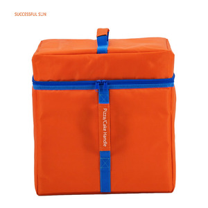 SDB2307 Sac isotherme de livraison de pizzas et gâteaux, imperméable, 4 pièces, 12 pouces, pour la livraison de repas et d'épicerie, sac thermique pour la livraison de nourriture - Product Image 2