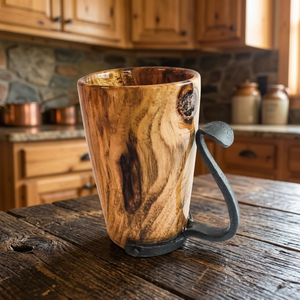 Chope à bière en corne de buffle véritable, écologique, imperméable, moderne, faite à la main, de haute qualité, dernière arrivée, pour les fêtes de Noël - Product Image 1