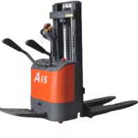 Neuer Elektrischer Gabelstapler Doppel-Palettenstapler - Robust Langlebig 2 Tonnen Tragfähigkeit für Gastronomie und Einzelhandel Lithium-Ionen Wartungsarm