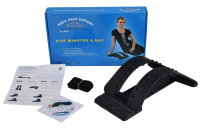 Appareil orthopédique pour le dos, soulagement de la sciatique, hernie discale, massage du dos, étireur de dos, trois hauteurs réglables, correcteur de posture du dos