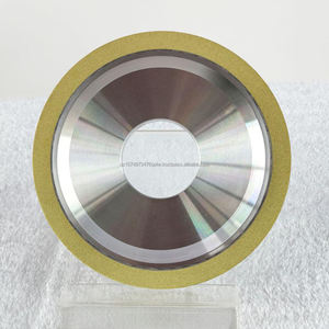 Rueda de diamante de Unión vitrificada 6A2T, Unión híbrida de molienda sin centros para molienda de superficie de precisión de alto volumen 6A2 1A1 12a2 - Product Image 1