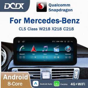 ระบบแอนดรอยด์สำหรับรถยนต์เมอร์เซเดสเบนซ์ CLS W218 ปี 2011-2018 เครื่องเล่นวิทยุติดรถยนต์ วิดีโอ มัลติมีเดีย GPS นำทาง 4G DSP BT Carplay หน้าจอ HD - Product Image 1