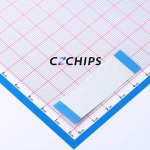 HC-FFC05-30P-50-A-02 FFC Cable (Flexible Flat Cable) P=0.5mm Connector 30P 0.5mm 0.3mm Non-Inverting - Product Image 2