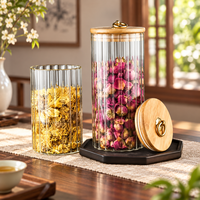 Nouveau Contenant Alimentaire en Verre Classique de 1L Personnalisable, Scellé Sous Vide, Hermétique, Idéal pour Cadeaux, Compatible Lave-Vaisselle