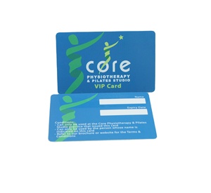 custom printing embossed number pvc card /custom business plastic gift cards