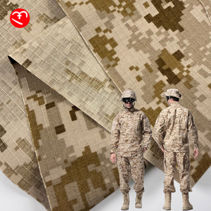 Vải ngụy trang chống rách 50% Polyester 50% Cotton, họa tiết lưới ngụy trang dùng cho áo khoác quân phục - Product Image 6