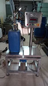 Liquid Bottle Filling System 50L Gross <b>Weight</b> Filler Manual <b>Machine</b> Pure Water Oil Food Packaging Stainless Steel - Product Image 2