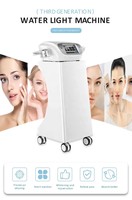 Pistolet de mésothérapie Dermashine Pro, hydratant, lifting facial, rouleau de glace pour le visage, injection sous vide, pistolet de rajeunissement cutané à 9 aiguilles