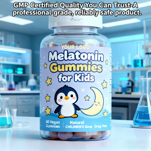 Gomitas de Melatonina Orgánica Personalizables OEM/ODM para Niños y <span class=keywords><strong>Adolescentes</strong></span>, 1 mg, Vitaminas Sin Medicamentos para la Relajación y el Sueño - Product Image 2