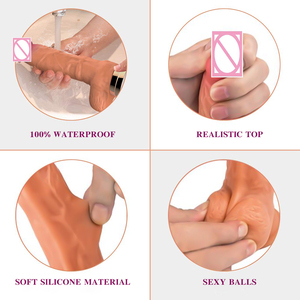 Consolador artificial de silicona con 3 modos telescópicos para mujer, juguete sexual femenino con 10 modos de vibración y 3 modos de telescópico de succión extraíble - Product Image 5