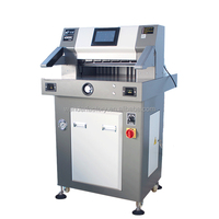 Mesin Pemotong Kertas Guillotine WD-4900C A4 Elektrik Semi-Otomatis Tugas Berat Dengan Layar Sentuh