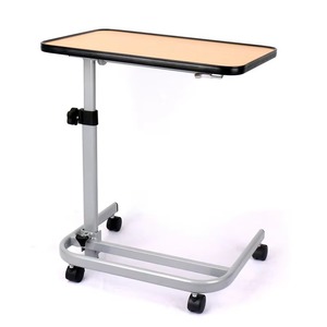 High Quality Medical Mobile Table With Wheels, Bedside Table Can Enhance Hospital Nursing Bed and Dining Table - Product Image 5