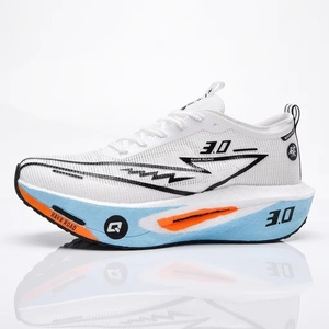 Zapatillas de Correr para Hombre <span class=keywords><strong>Ultra</strong></span> Ligeras con Placa de Carbono para Entrenamiento de Velocidad, Zapatos Deportivos Casuales Transpirables con Cordones para Jogging - Product Image 1