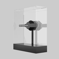 Mini Ventilador Holográfico 3D de Escritorio, Proyector de Hologramas Pequeño para Interiores, Opción OEM, 1 Año de Garantía, Control Remoto por Aplicación, Ideal para Regalo