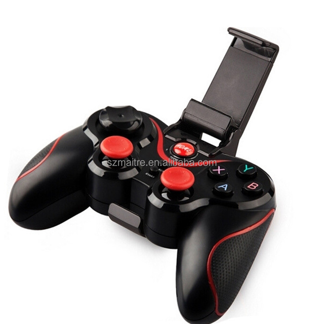Hot Sale X3 T3 Wireless Android Gamepad X3 Wireless Joystick Game Controller BT3.0 Joystick for Mobile Phone Holder