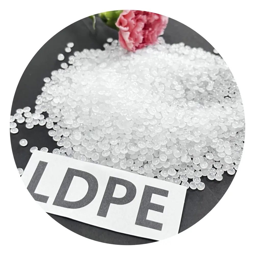 High quality the best price virgin LDPE resin film grade blow molding grade aging resistance wholesale LDPE LD100-AC