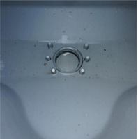 Toilette portable et évier de lavage des mains Cube de toilette portable réglable de haute qualité avec réservoir accroupi